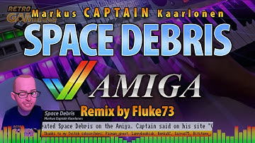 Amiga Music Space Debris 2024 cover by RetroGamingMusic ( @MarkusKaarlonenMusic )