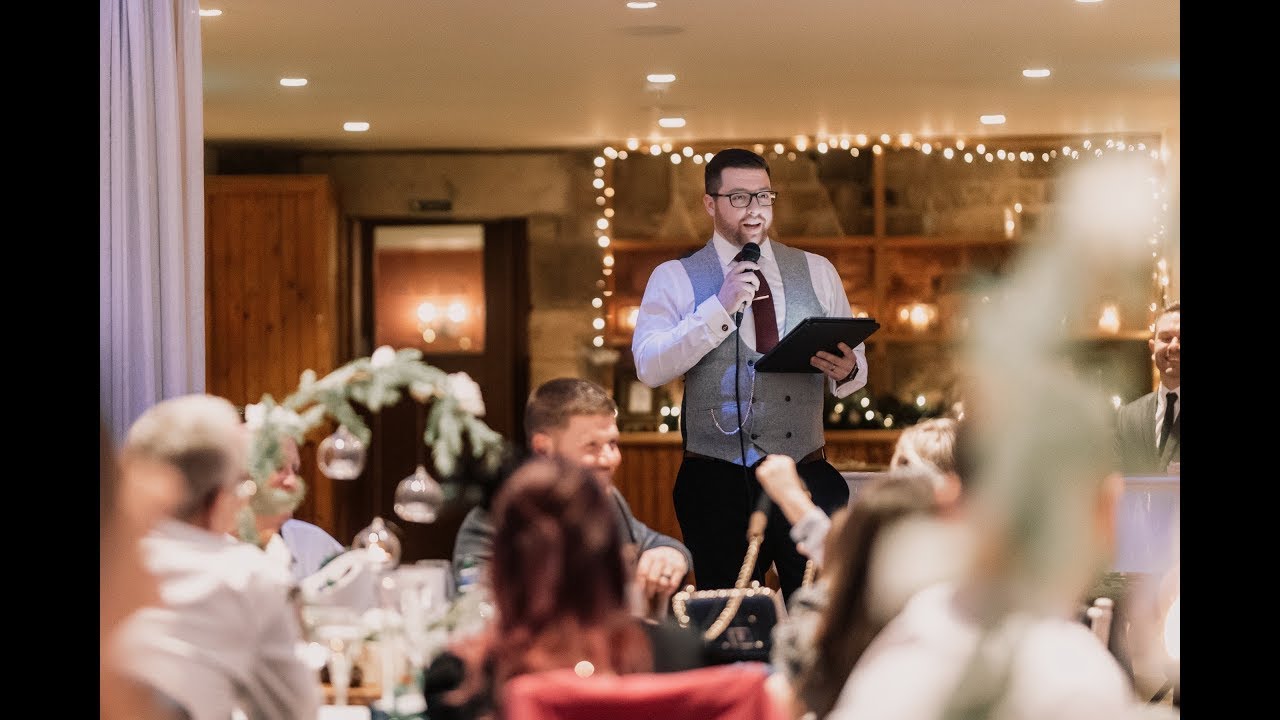 Groom Sings & Rhymes Wedding Speech Fairytale of New York YouTube