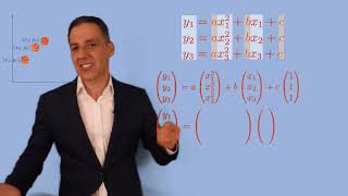 Data fitting: linear systems: ballistic motion forensics