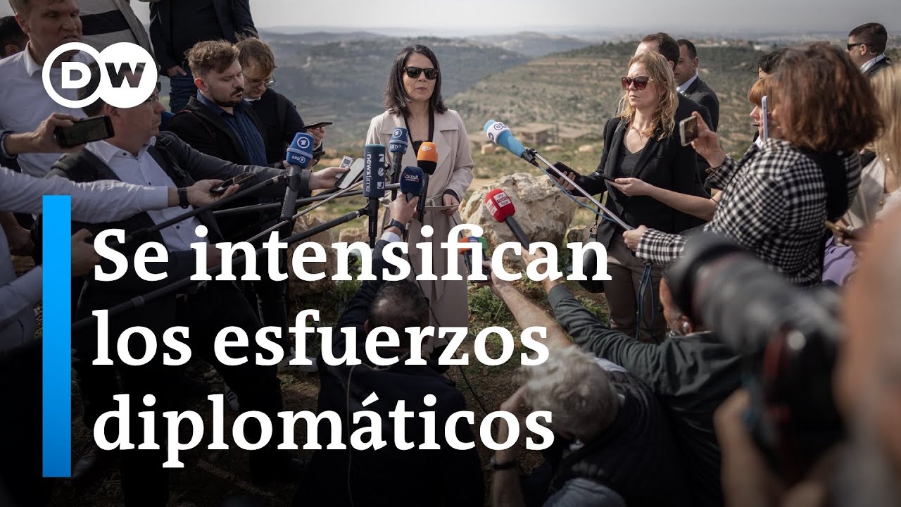 Líderes occidentales buscan contener la expansión de la guerra en Gaza