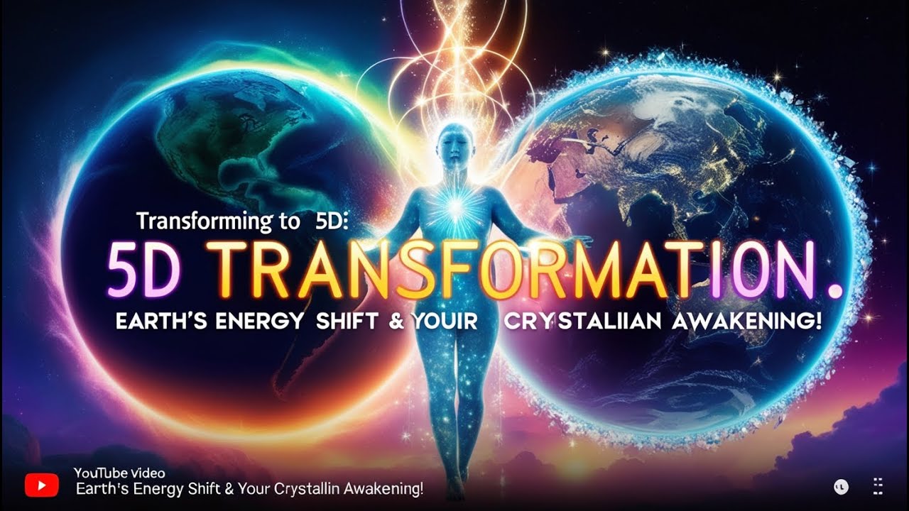 🌍 Transforming to 5D: Earth's Energy Shift & Your Crystalline Awakening ...