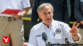 Greg Abbott gives bizarre football analogy when asked who is to blame for deaths in Texas floods