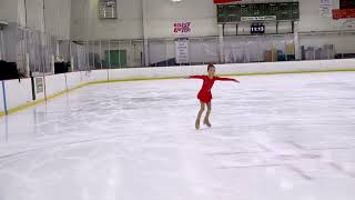 2023 Houston Invitational Pre-Freeskate Adalyn Liu