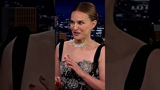 Natalie Portman's FUNNY French Lesson🤣 #shorts #natalieportman #funny