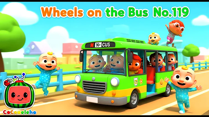 Wheels On The Bus No119 | COCOMELON! FAST RANDOM REPEATER OVERLAY! | Mash-Up Video & Sound FX V2