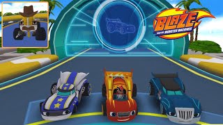 Blaze and the Monster Machines - Racing Game 🔥VELOCITYVILLE Map: Race Against Darington! screenshot 3