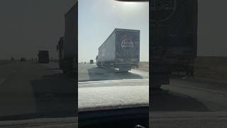 #Trailer Truck Loaded PEPSI Soft Drinks Trying to Overtake to Trucktor  #Max 80KPH#KSA screenshot 5
