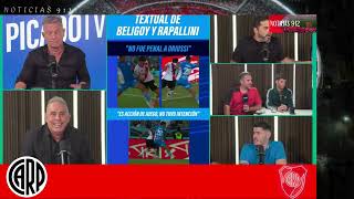 Lunati:  River tiene que estar mas atento que nunca Beligoy es antiRiver #riverplate