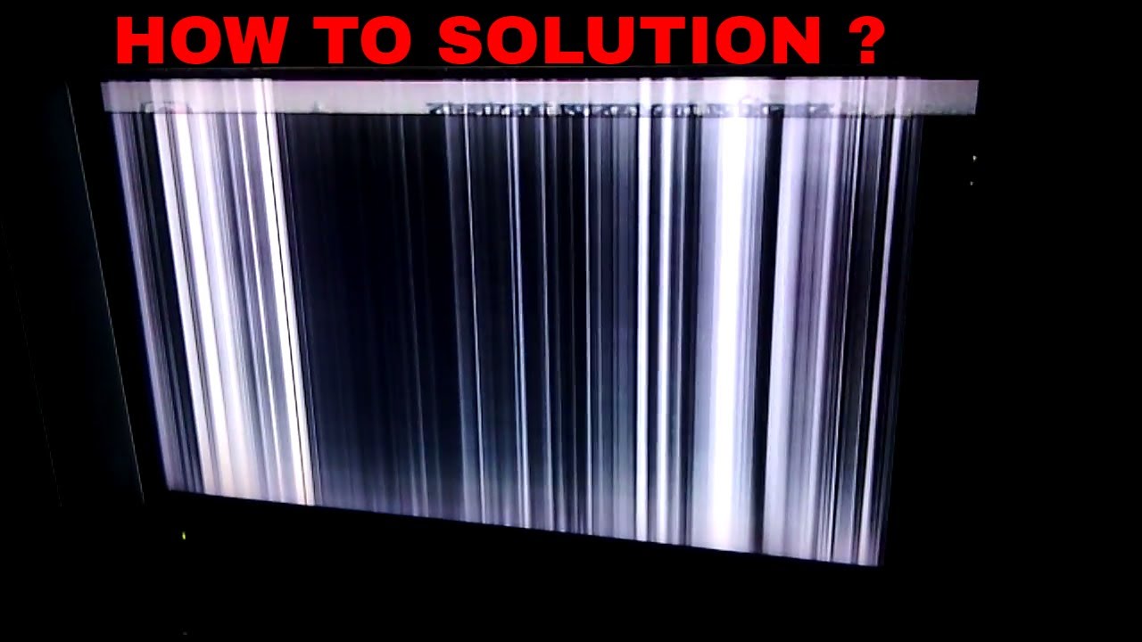 HOW TO PROBLEM LCD LED TV? HOW TO SOLUTION PANEL SCENE? - YouTube