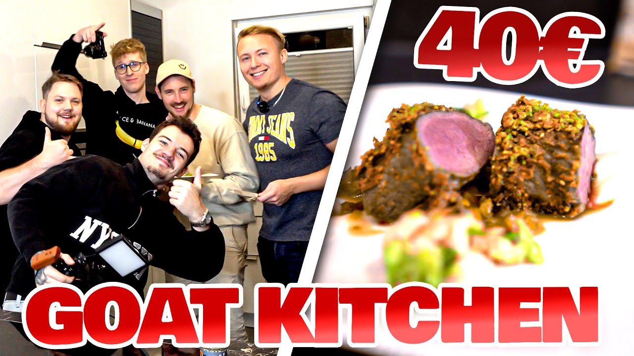 HEUTE wird die GOAT KITCHEN zur COMEDY KITCHEN (wir werden mal wieder bekocht)😂