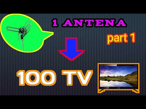 Video: Antena TV Jashtë: Instaloni Një Antenë TV Në Natyrë. Si Të Lidhni Dhe Vendosni Një Antenë Të Jashtme? Modelet Më Të Mira