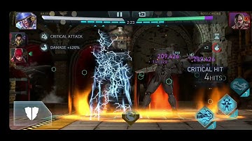 Injustice 2 Mobile | Tier 3 Advent of Chaos Solo Raid Boss Cyborg