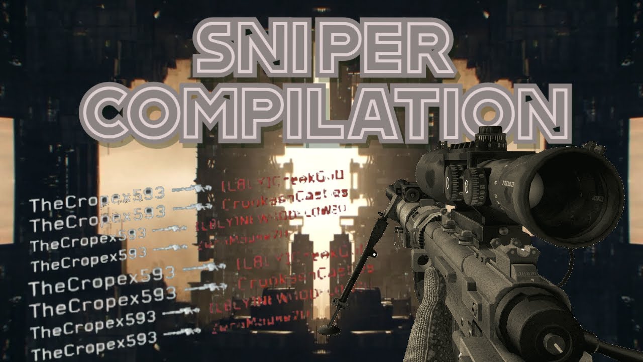 MEJORES JUGADAS CON SNIPER EN CALL OF DUTY - EPIC SNIPER MONTAGE
