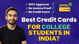 Best Credit Cards for College Students in India? | Student Credit Card