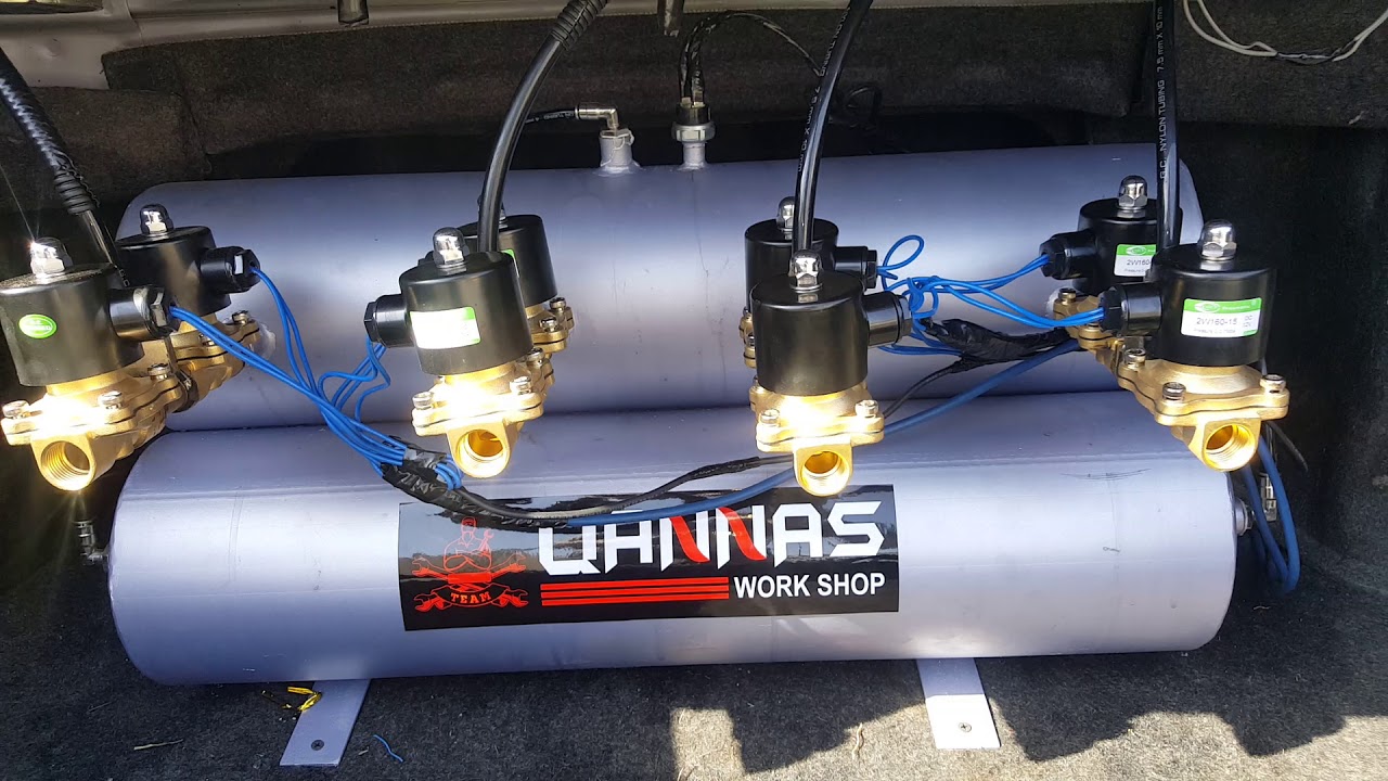 Hydraulic air suspension system YouTube