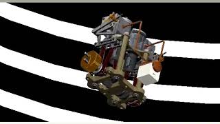 PTC Pro E Project Twin Cylinder Steam Engine