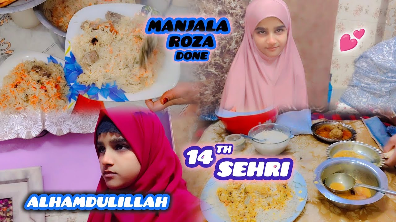Sehri prepration at 3am || alhamdulillah 14th sehri || manjala roza complete #dailylifestylevlog ||