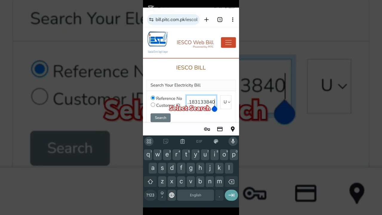 How to Check Electricity Bill On Device With Reference Number 
