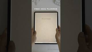 FREE 2026 Digital Planner | Minimal & Aesthetic #digitalplanner #freeplanner  #goodnotesplanner
