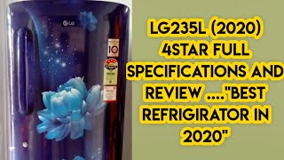 LG 235L ⭐⭐⭐⭐STAR Direct cool Single door refrigirator REVIEW in telugu | Best 4star Fridge in 2021
