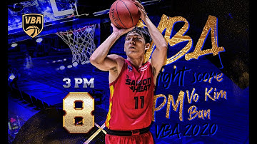 THE ALL RECORDS 3PM | KỈ LỤC NÉM 3 TRONG 1 TRẬN ĐẤU | VO KIM BAN | 2020 VBA FINALS