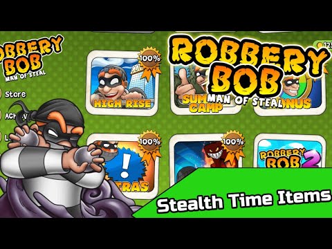 Как пройти всю игру Robbery Bob - [Прохождение]