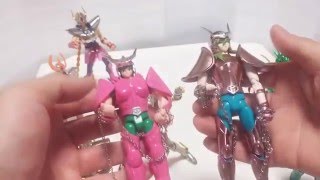 Colecao Saint Seiya Diecast Vintage Bronze V1 Classico & Cloth Myth