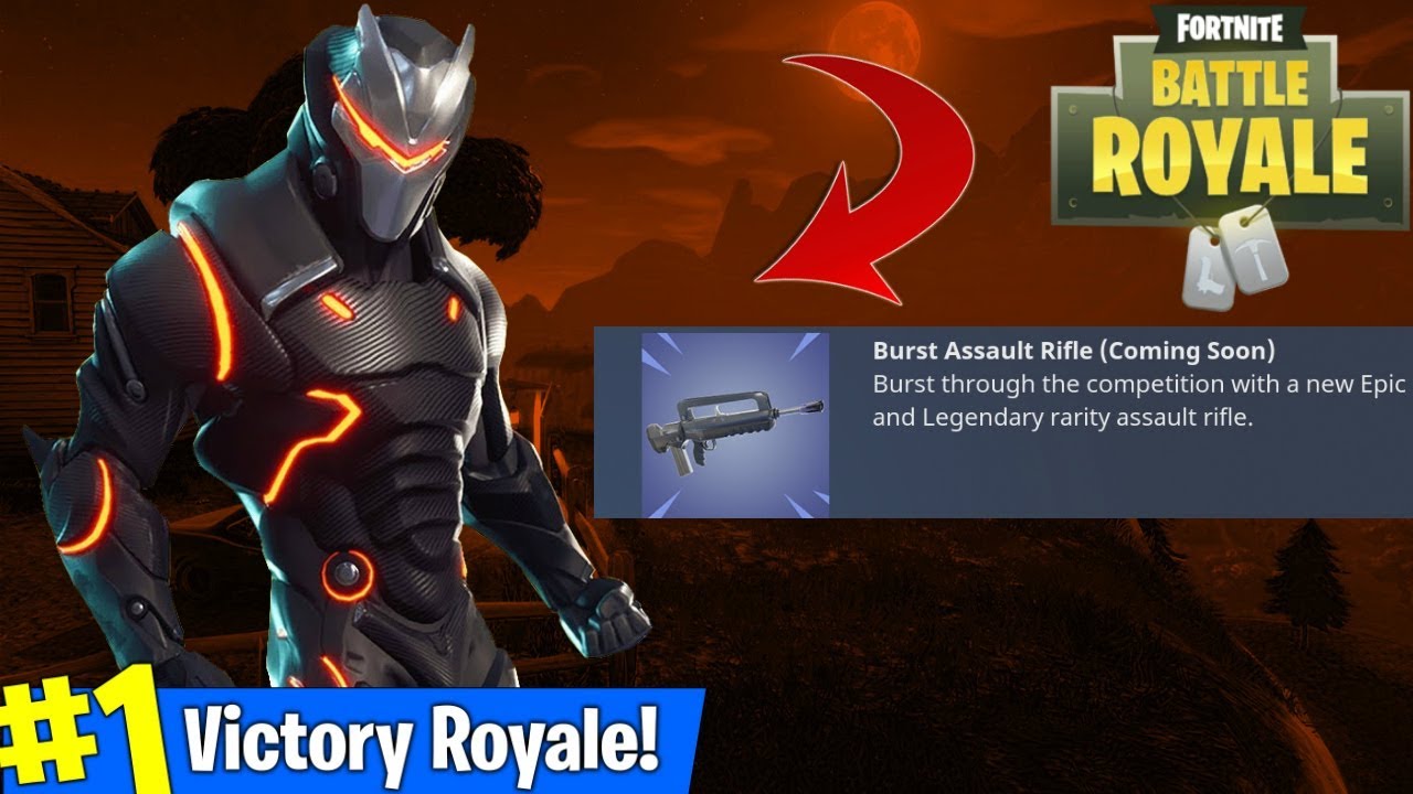 FORTNITE NEW EPIC/LEGENDARY BURST AR UPDATE SOON! (FORTNITE NEW UPDATE
