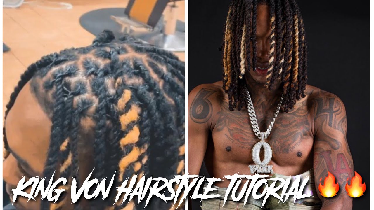 King Von Hairstyle 無料ダウンロード！ √ Dreads 307022 Dyed Dreads