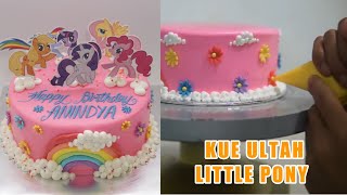 Little Pony Cara Membuat Kue Little Pony Kue Karakter Kuda Pony