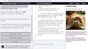 Basic HTML and HTML5:Turn an image into a link.How solve Basic HTML  Turn an image into a link.