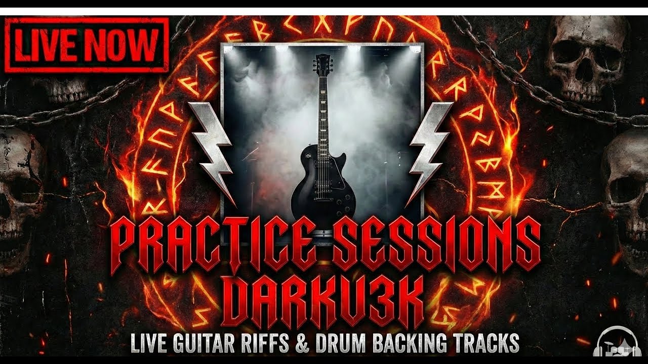 Live- Raw Dark Acoustic/HEAVY METAL Guitar