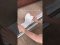 【知らなきゃ損😳】トイレットペーパーを挟むだけ!窓サッシの汚れがごっそり取れる裏ワザ✨