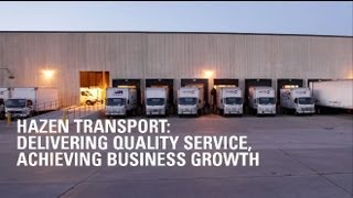 Hazen Transport Case Study: Increased Speed and Accuracy with the MC65 Mobile Computer