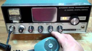Lafayette HB-400 all restored working The Lafayette Comstat 35 An Old School Tube Cb Radio