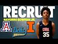 5-Star Guard NaVorro Bowman Jr. Recruit Update - Illinois, Arizona, UCLA Recruiting The Hardest!