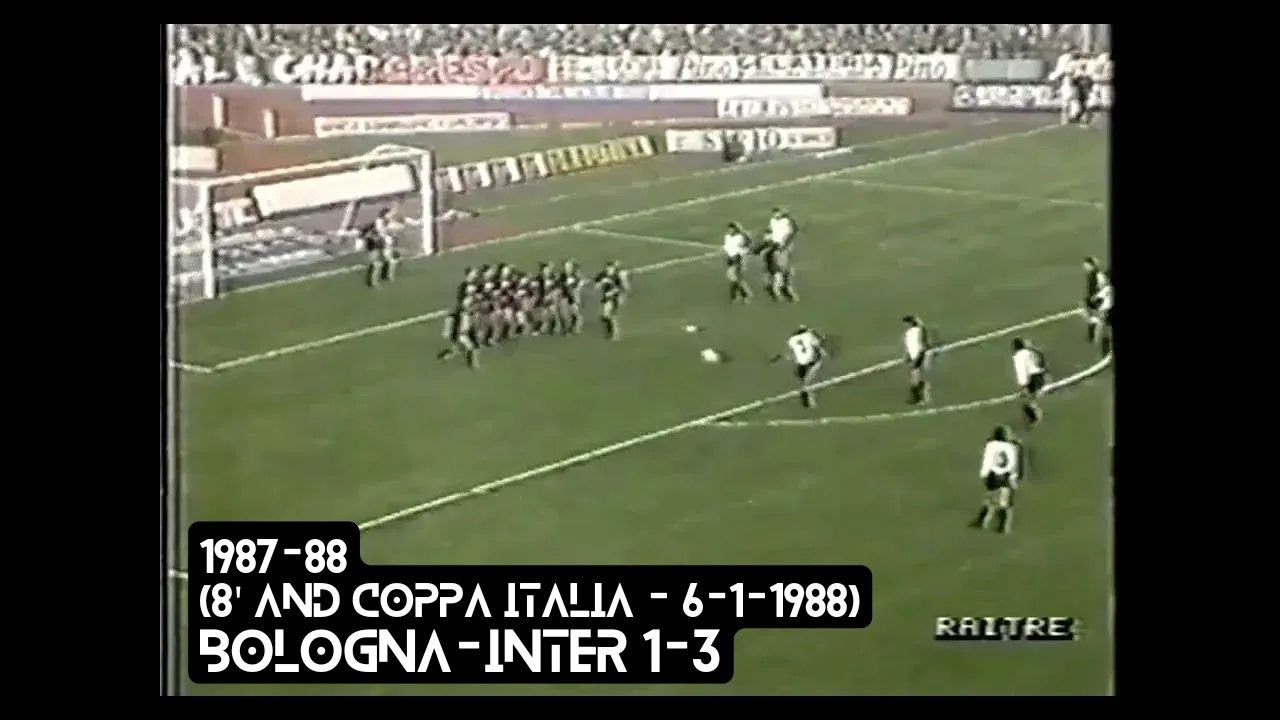 198788 (8' And Coppa Italia 06011988) BolognaINTER 13 Servizio