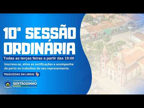 Transmissão da 10ª Sessão Ordinária | Do Biênio de 2026 | DIA 05/05/2026