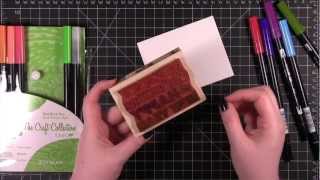Quick Tip - Multicolor Stamped Images with Markers
