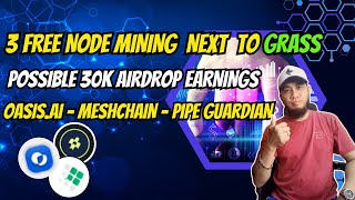 Celebrity NEXT GRASS: NODE MINING PART 2 (DEPIN) OASIS.AI | MESHCHAIN | PIPE NETWORK | STEP BY STEP TUTORIAL Net Worth