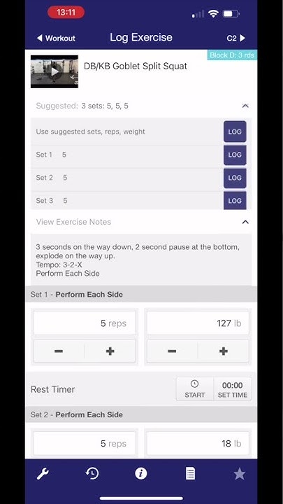 Viewing your exercise notes - YouTube