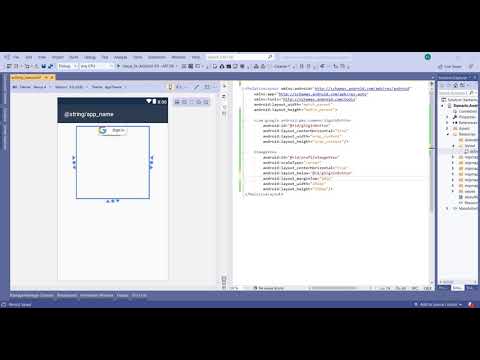 Integrating Google Sign-In into Xamarin Android App - Part 2