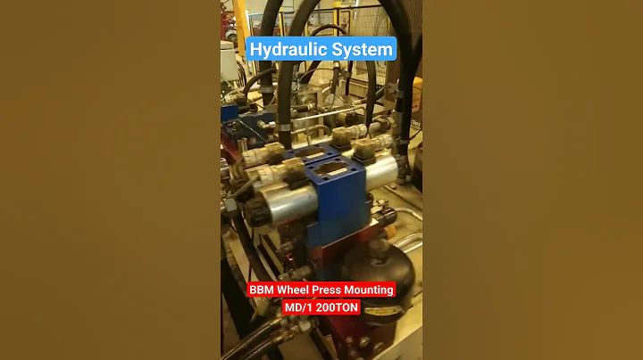 Hydraulic System | BBM Wheel Press Mounting | MD/1 200TON