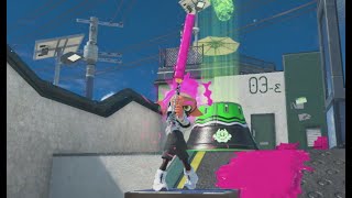 What a Splatana Wiper onetrick looks like in Top 500 X rank