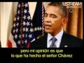 President Obama: Venezuela's Chavez Is Not A Serious Threat To The U.S.