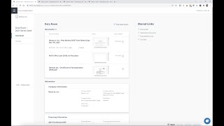 Creating a Data Room | Savvi Tutorials