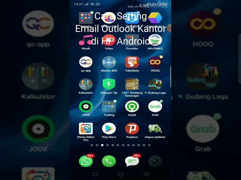 Cara Setting Email Outlook di HP Android