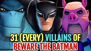 30 (Every) Villain in Beware The Batman Animated Series - The Underrated Misunderstood Gem!