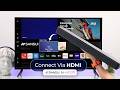 How to Connect a Soundbar to SANSUI TV via HDMI ARC [webOS]