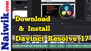 #1 How to Download and Install Davinci Resolve 17